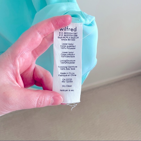 Wilfred silk dress - Picture 6 of 6